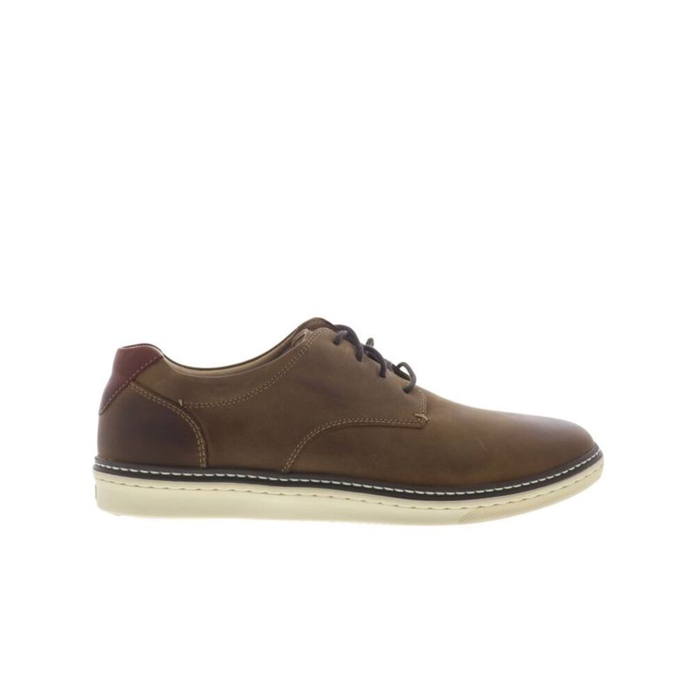 Johnston & Murphy Mens Plain Toe Brown Shoes (NWT)
